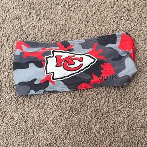 Kansas City Chiefs Camouflage Headband - Red, Black, Gray